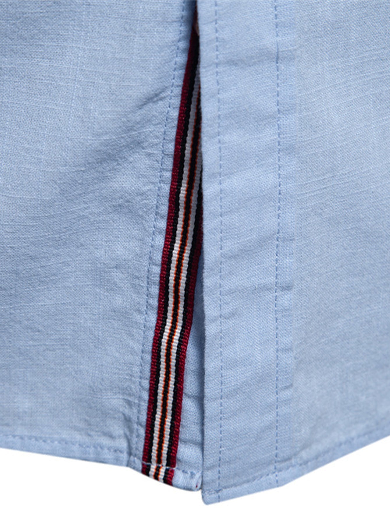 RUGGERI MILANO™ | CAMICIA A COLLO DRITTO MANICHE LUNGHE