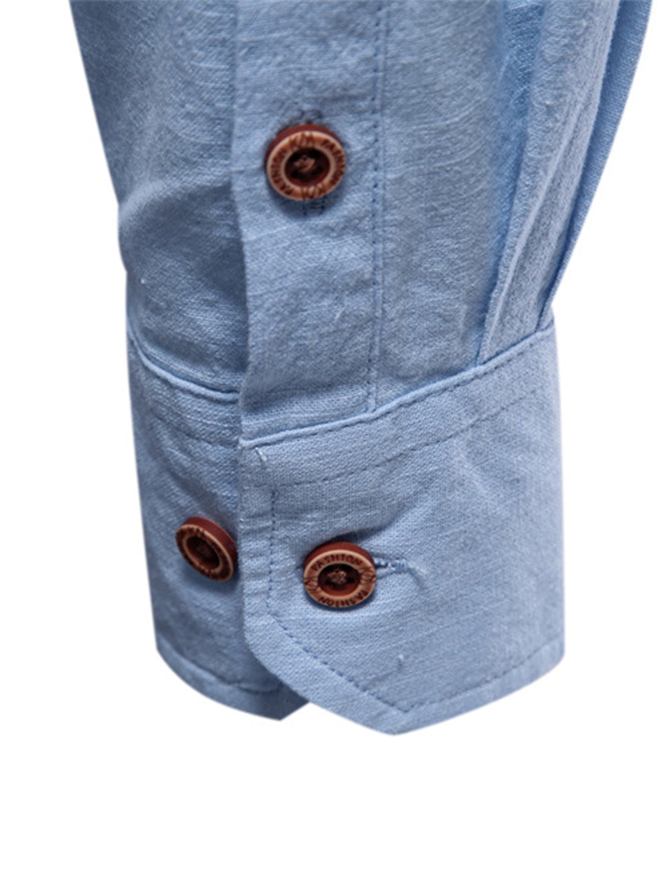 RUGGERI MILANO™ | CAMICIA A COLLO DRITTO MANICHE LUNGHE