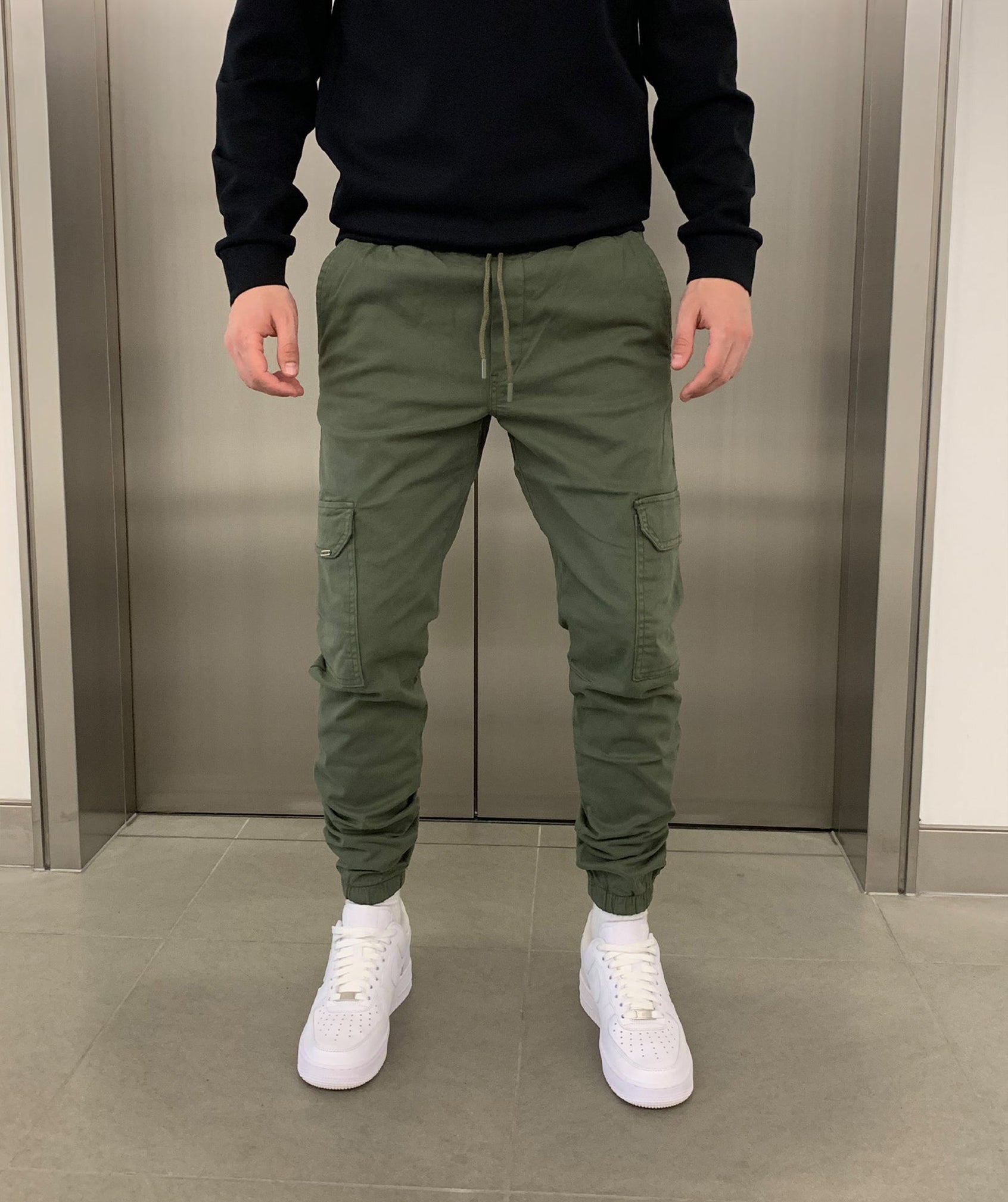 RUGGERI MILANO™ | PANTALONE CARGO TAGLIO JOGGER
