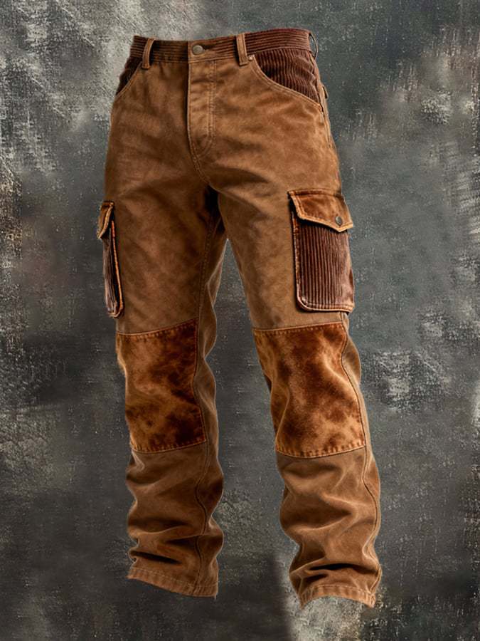 RUGGERI MILANO™ | PANTALONI CARGO RINFORZATI