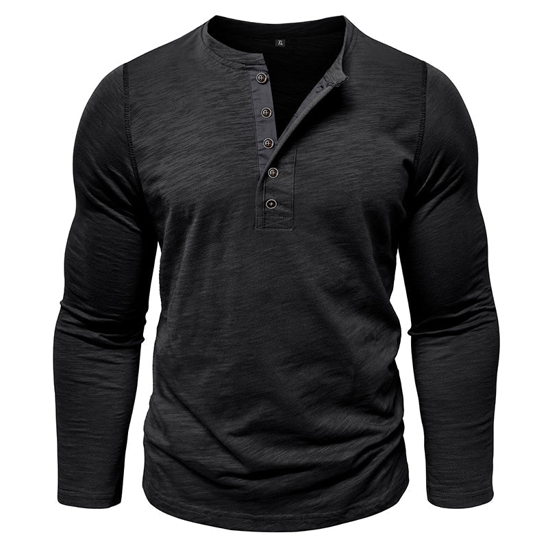 RUGGERI MILANO™ | MAGLIA MODERNA CON BOTTONI