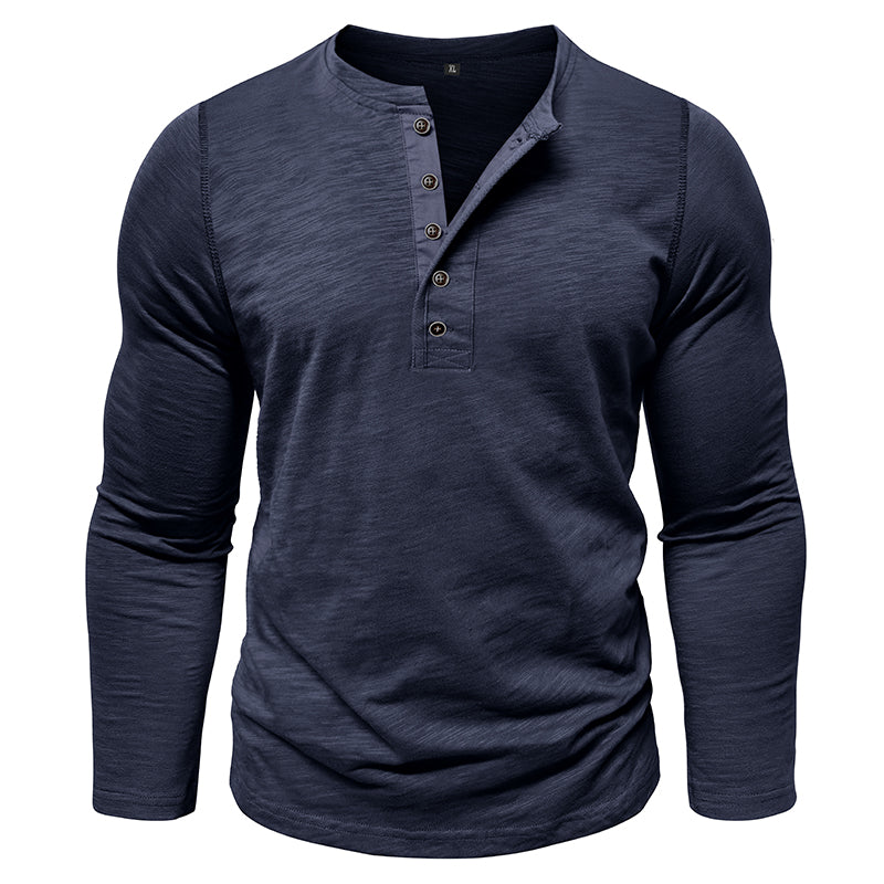 RUGGERI MILANO™ | MAGLIA MODERNA CON BOTTONI