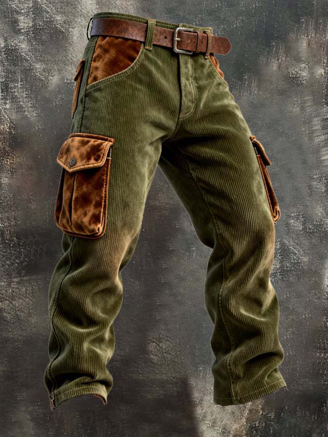 RUGGERI MILANO™ | PANTALONI CARGO RINFORZATI