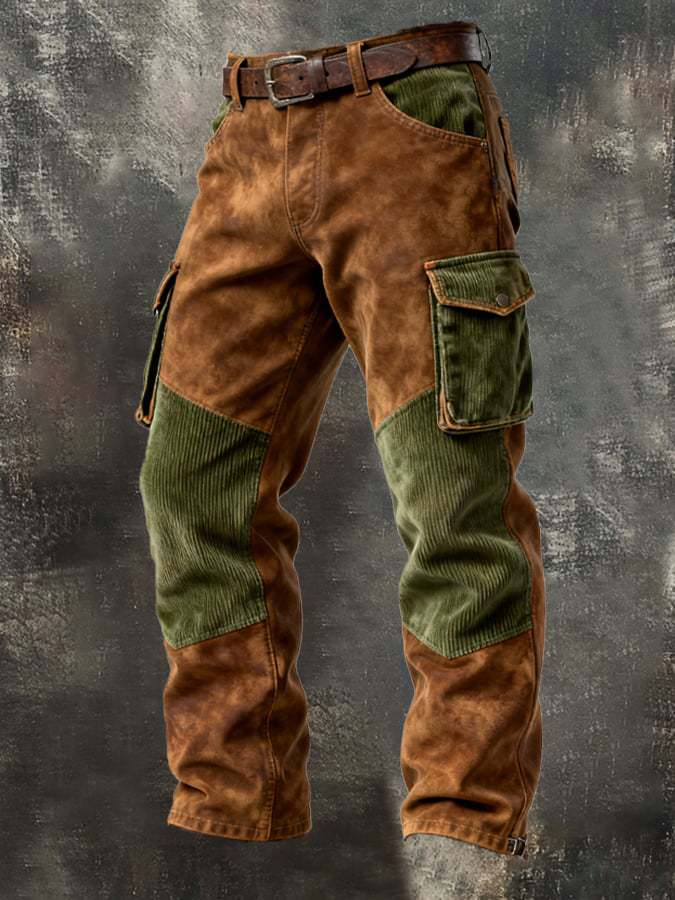 RUGGERI MILANO™ | PANTALONI CARGO RINFORZATI