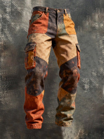 RUGGERI MILANO™ | PANTALONI CARGO RINFORZATI