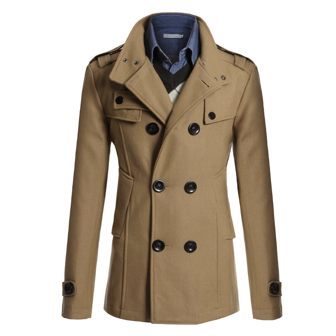 RUGGERI MILANO™ | MANTELLO UOMO RASSERENANTE A STRUTTURA SICURA