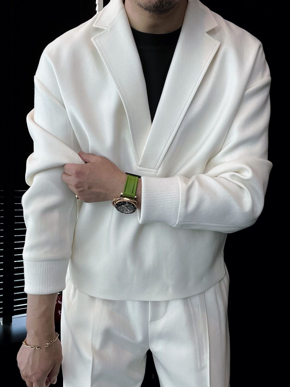 RUGGERI MILANO™ | COMPLETO ELEGANTE A COLLO APERTO