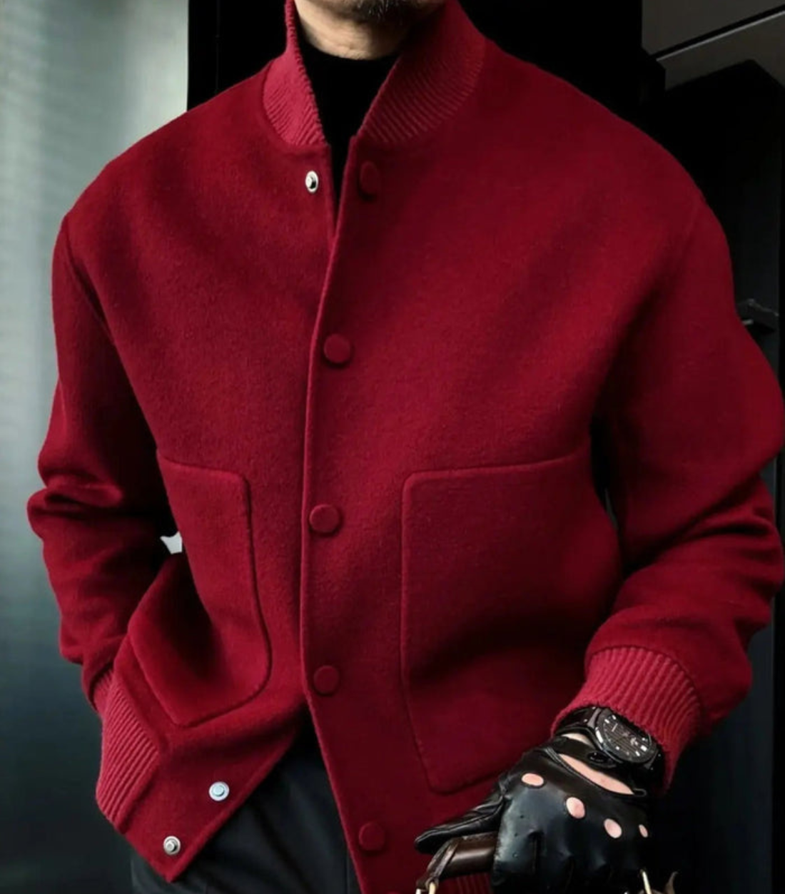 RUGGERI MILANO™ | BLOUSON ELEGANTE CON BOTTONI