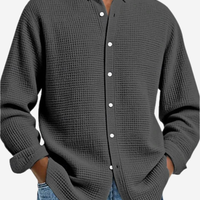 RUGGERI MILANO™ | CAMICIA TESTURIZZATA ELEGANTE A TAGLIO CURATO