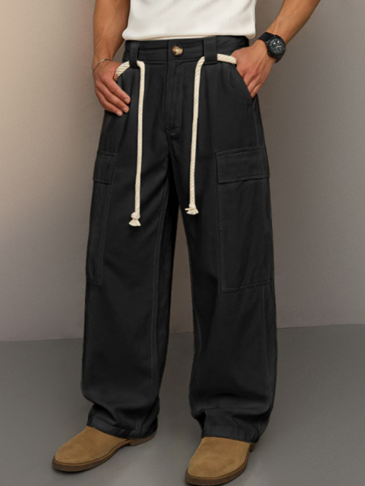 RUGGERI MILANO™ | PANTALONE CARGO MORBIDO