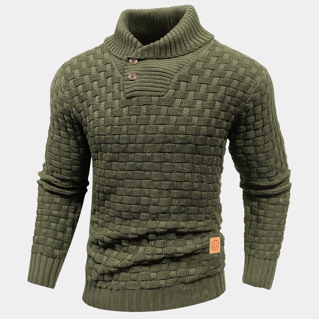 RUGGERI MILANO™ | MAGLIONE A COLLO SCIALLE