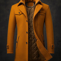 RUGGERI MILANO™ | CAPPELLOTTO STRUTTURATO CON COLLO ALTO E INTERNO IMBOTTITO