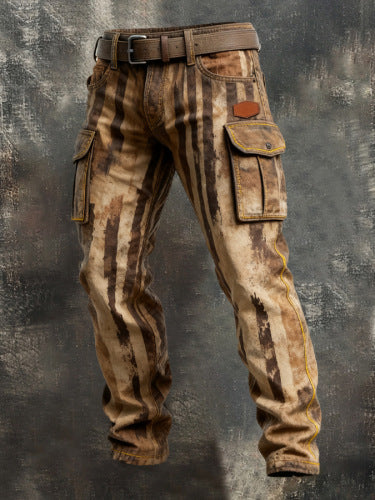 RUGGERI MILANO™ | PANTALONI CARGO RINFORZATI