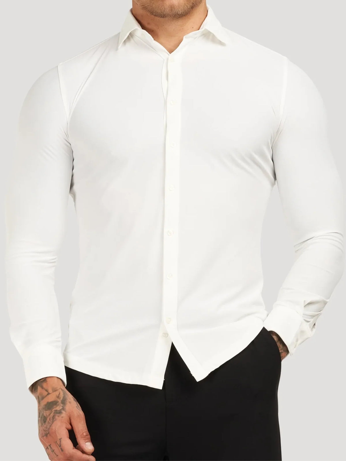 RUGGERI MILANO™ | CAMICIA STRETCH SENZA STIRO