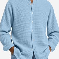 RUGGERI MILANO™ | CAMICIA TESTURIZZATA ELEGANTE A TAGLIO CURATO