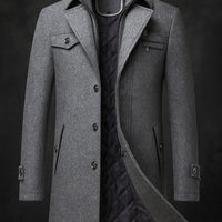 RUGGERI MILANO™ | CAPPELLOTTO STRUTTURATO CON COLLO ALTO E INTERNO IMBOTTITO