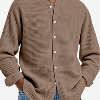 RUGGERI MILANO™ | CAMICIA TESTURIZZATA ELEGANTE A TAGLIO CURATO