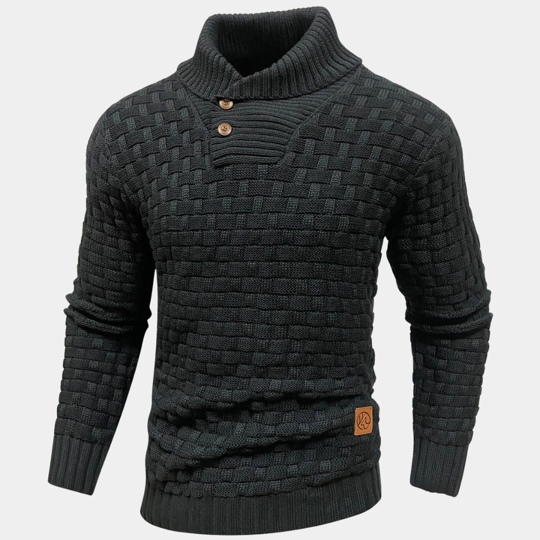 RUGGERI MILANO™ | MAGLIONE A COLLO SCIALLE