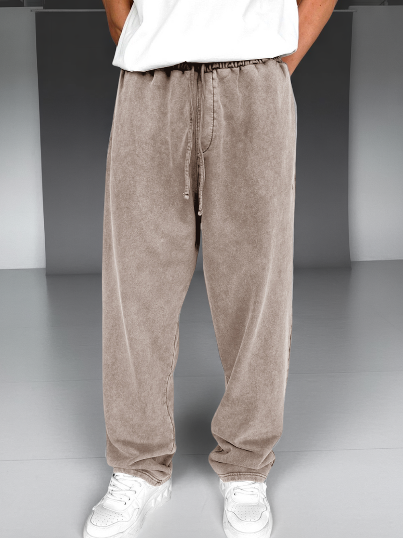 RUGGERI MILANO™ | PANTALONE LAVATO CON COULISSE