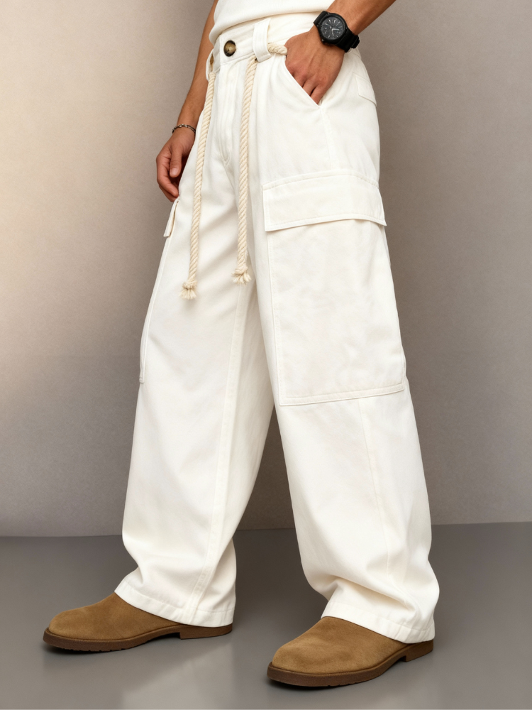 RUGGERI MILANO™ | PANTALONE CARGO MORBIDO