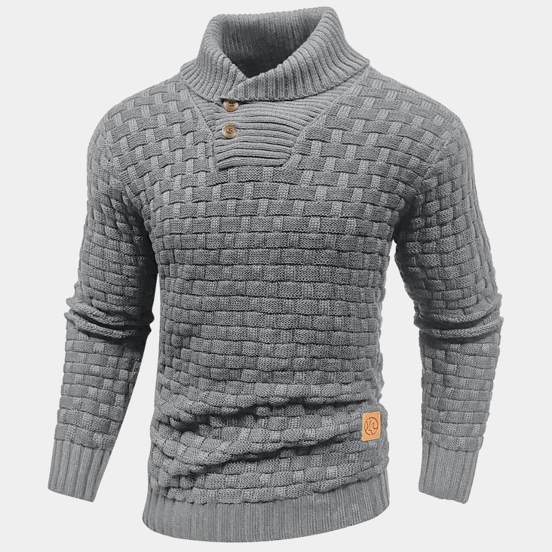 RUGGERI MILANO™ | MAGLIONE A COLLO SCIALLE