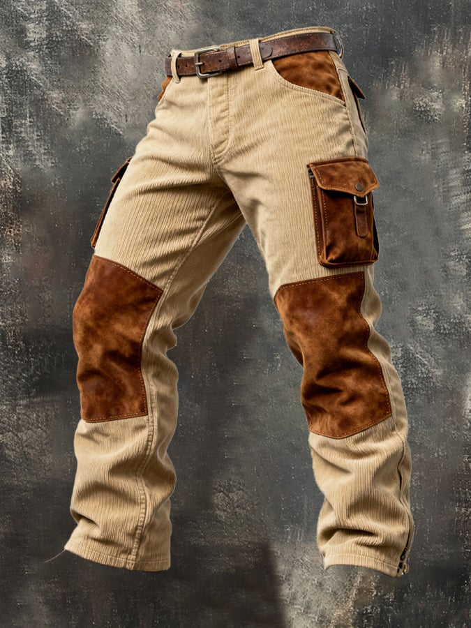 RUGGERI MILANO™ | PANTALONI CARGO RINFORZATI