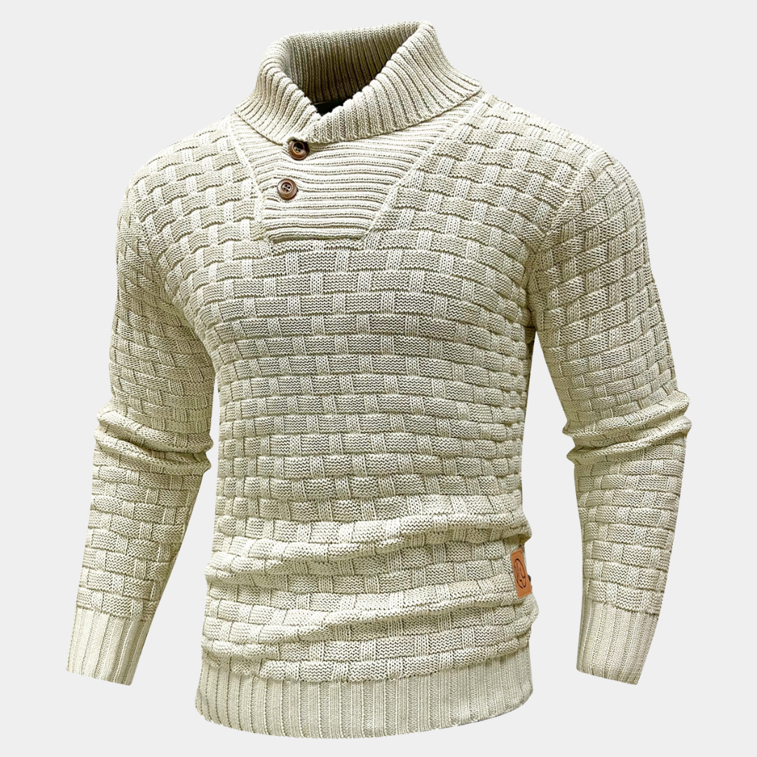 RUGGERI MILANO™ | MAGLIONE A COLLO SCIALLE