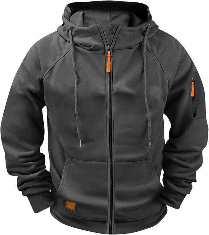 RUGGERI MILANO™ | FELPA MODERNA CON ZIP