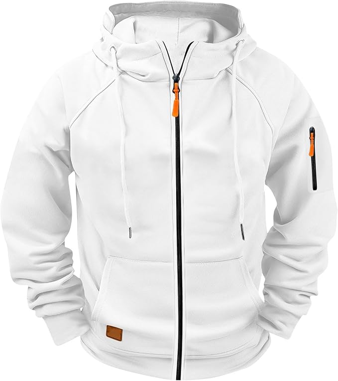 RUGGERI MILANO™ | FELPA MODERNA CON ZIP