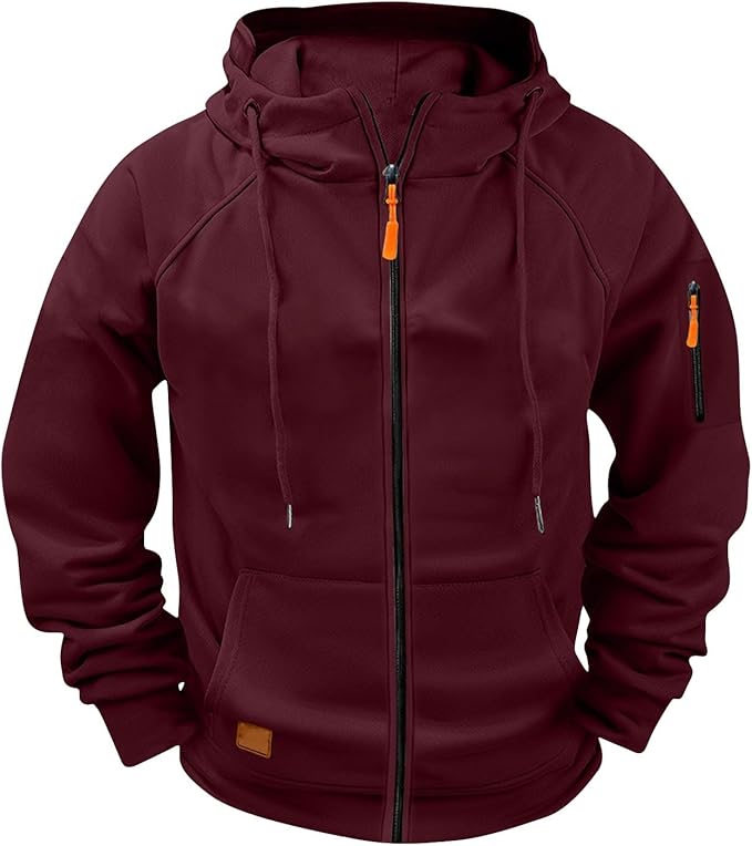 RUGGERI MILANO™ | FELPA MODERNA CON ZIP