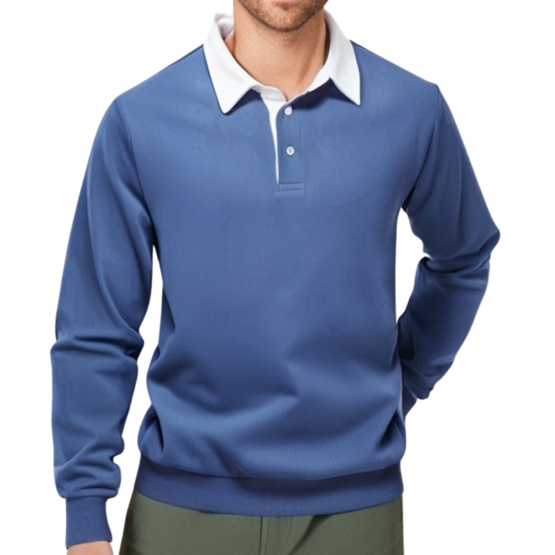 RUGGERI MILANO™ | POLO DI LUSSO A MANICHE LUNGHE