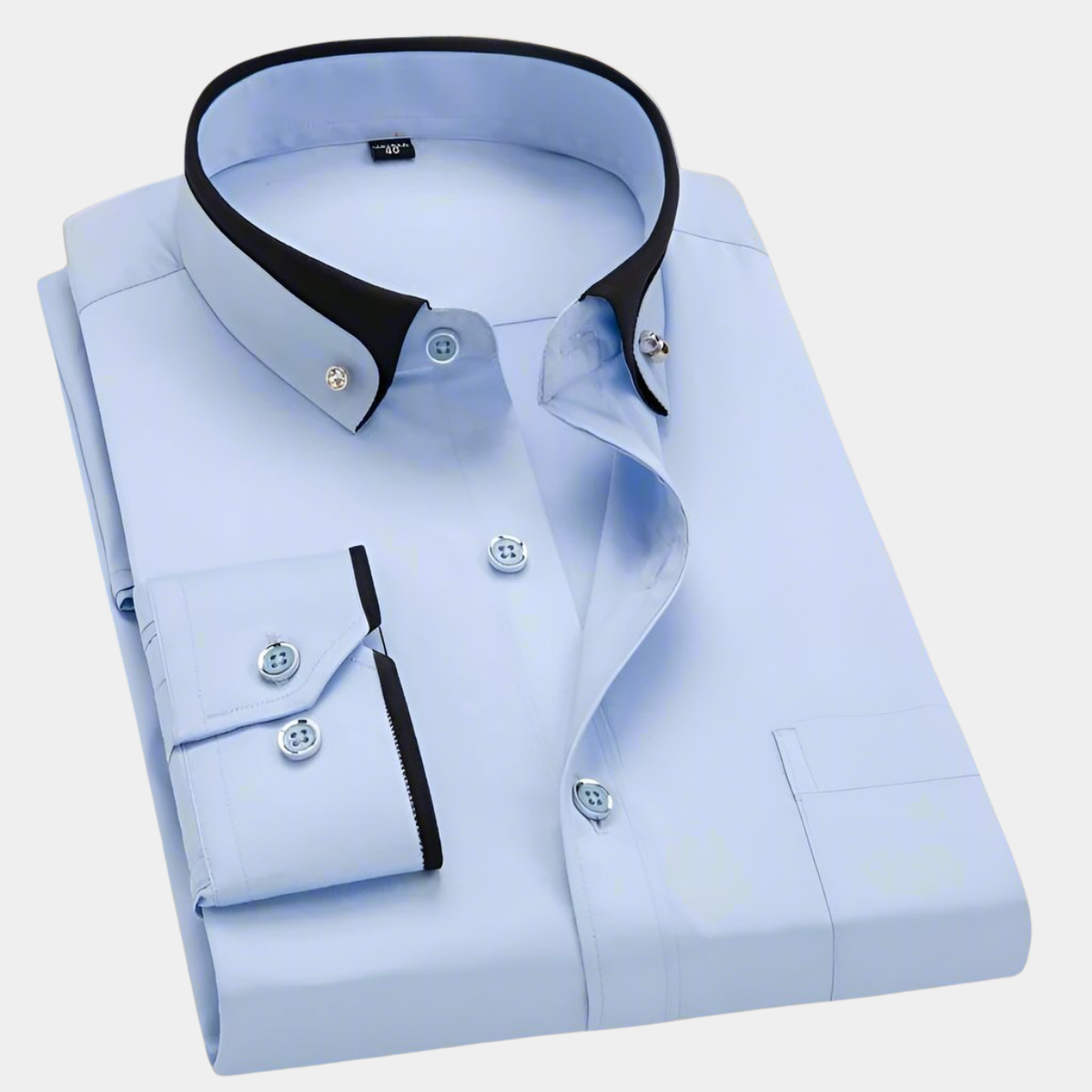 RUGGERI MILANO™ | CAMICIA CLASSICA A MANICHE LUNGHE