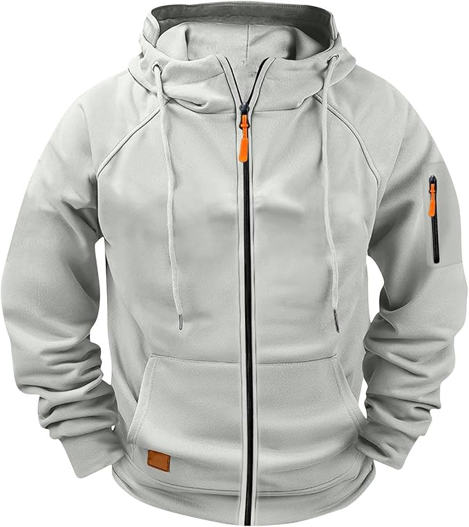 RUGGERI MILANO™ | FELPA MODERNA CON ZIP