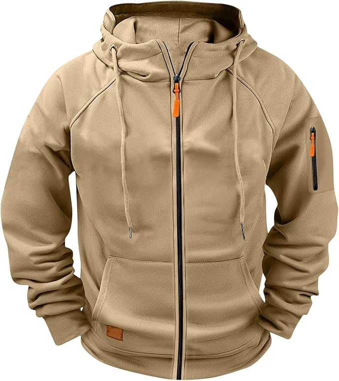 RUGGERI MILANO™ | FELPA MODERNA CON ZIP