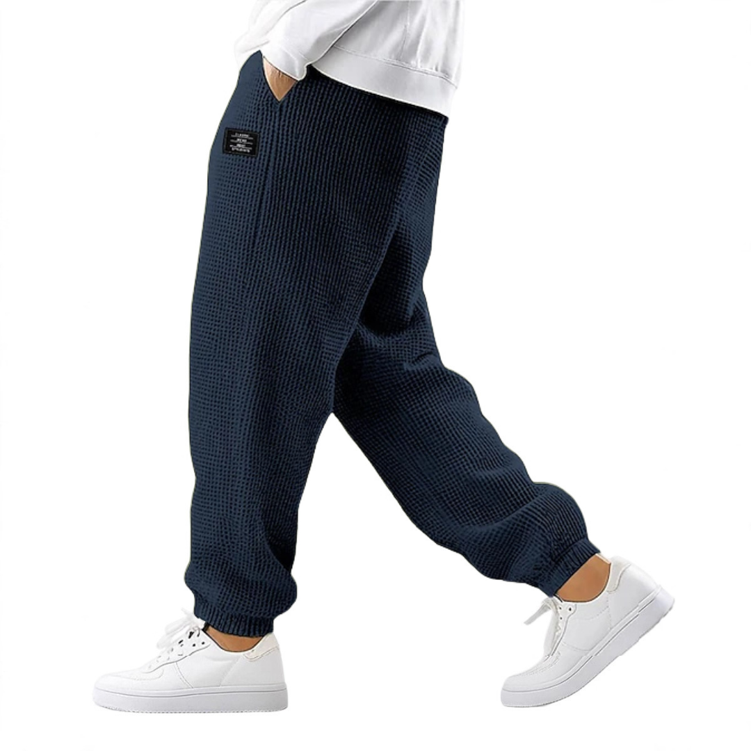 RUGGERI MILANO™ | PANTALONE COMODO A GAMBA AMPIA