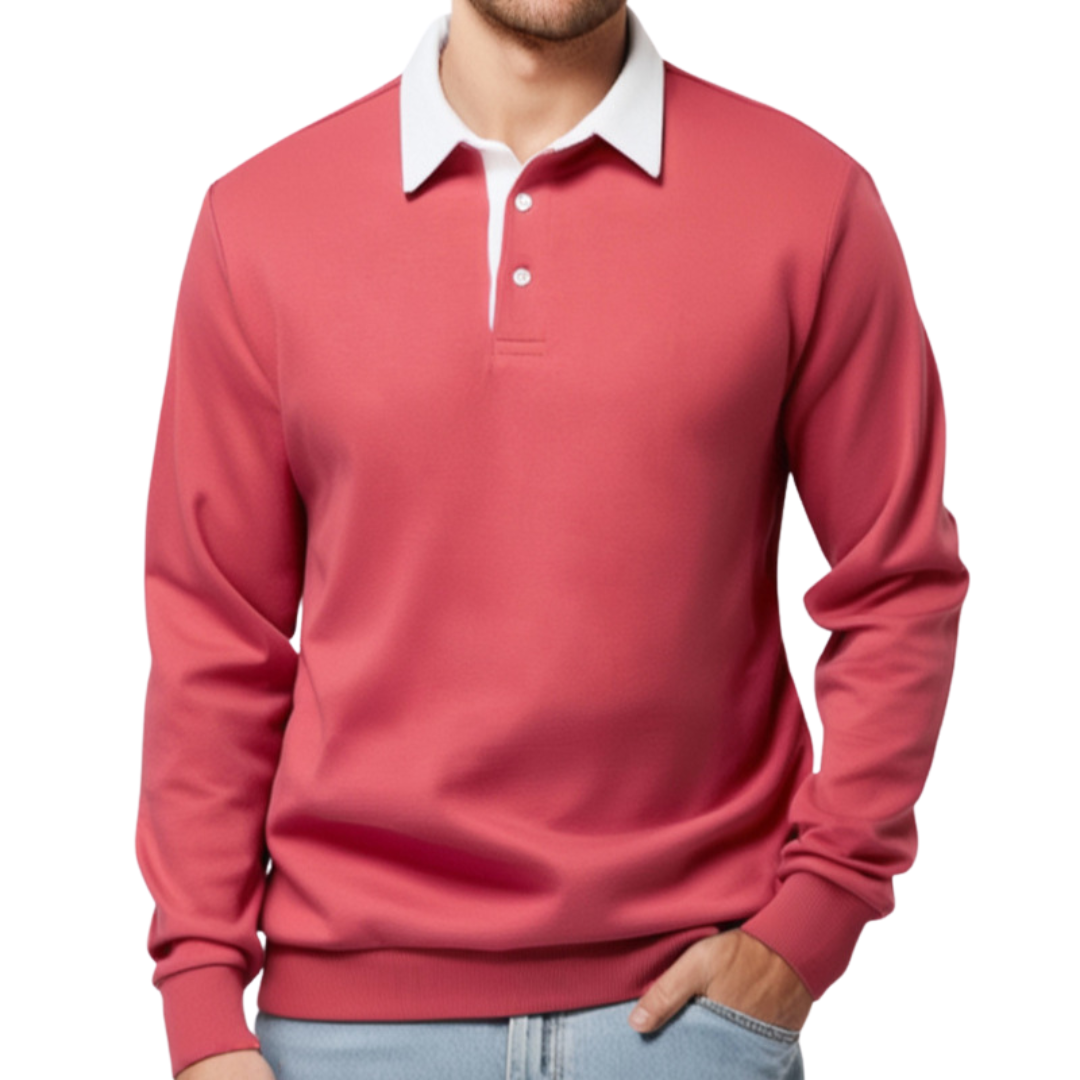 RUGGERI MILANO™ | POLO DI LUSSO A MANICHE LUNGHE