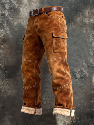 RUGGERI MILANO™ | PANTALONI CARGO RINFORZATI