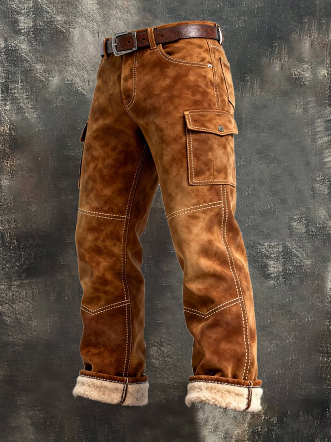 RUGGERI MILANO™ | PANTALONI CARGO RINFORZATI