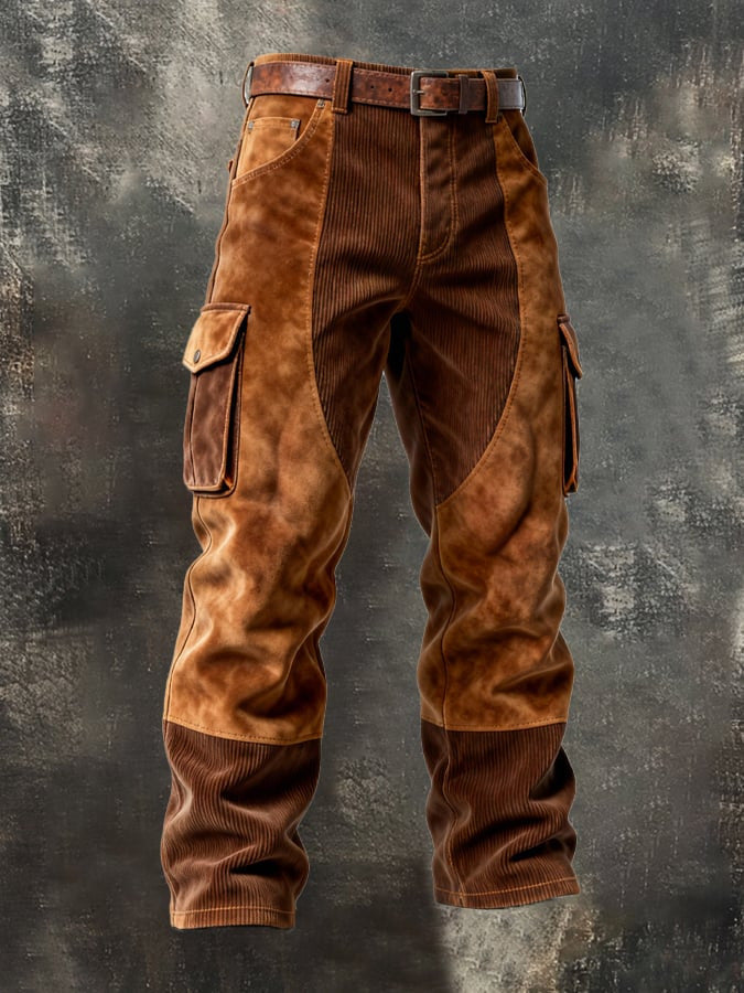 RUGGERI MILANO™ | PANTALONI CARGO RINFORZATI