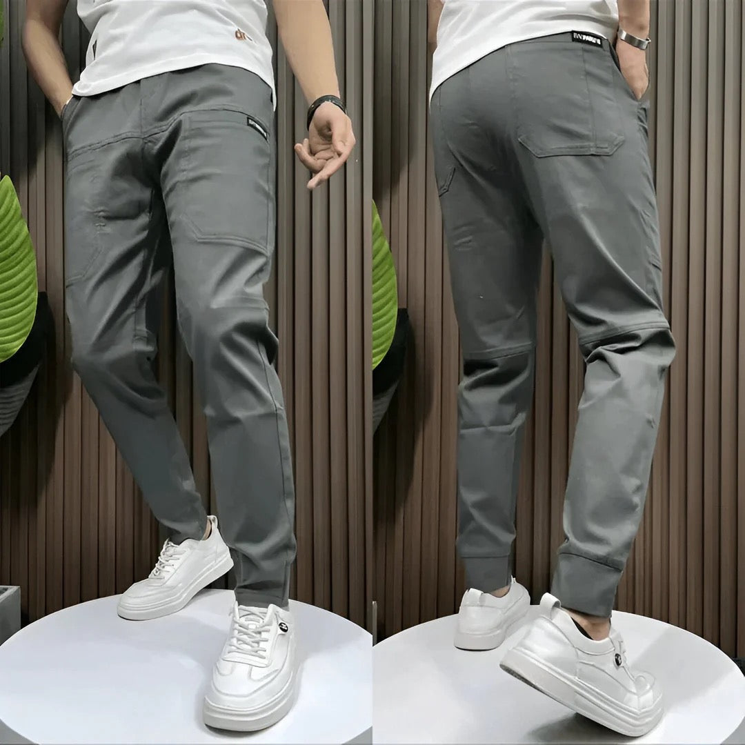 RUGGERI MILANO™ | PANTALONI CARGO ELASTICIZZATI PREMIUM DA UOMO