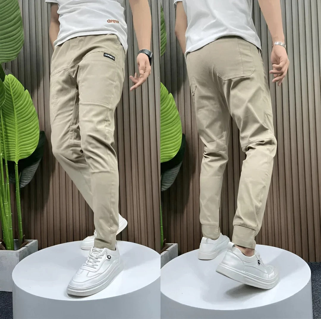 RUGGERI MILANO™ | PANTALONI CARGO ELASTICIZZATI PREMIUM DA UOMO