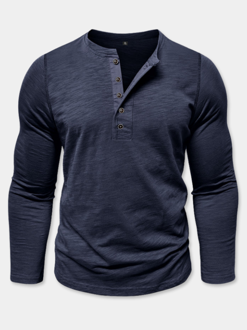 RUGGERI MILANO™ | MAGLIA MODERNA CON BOTTONI