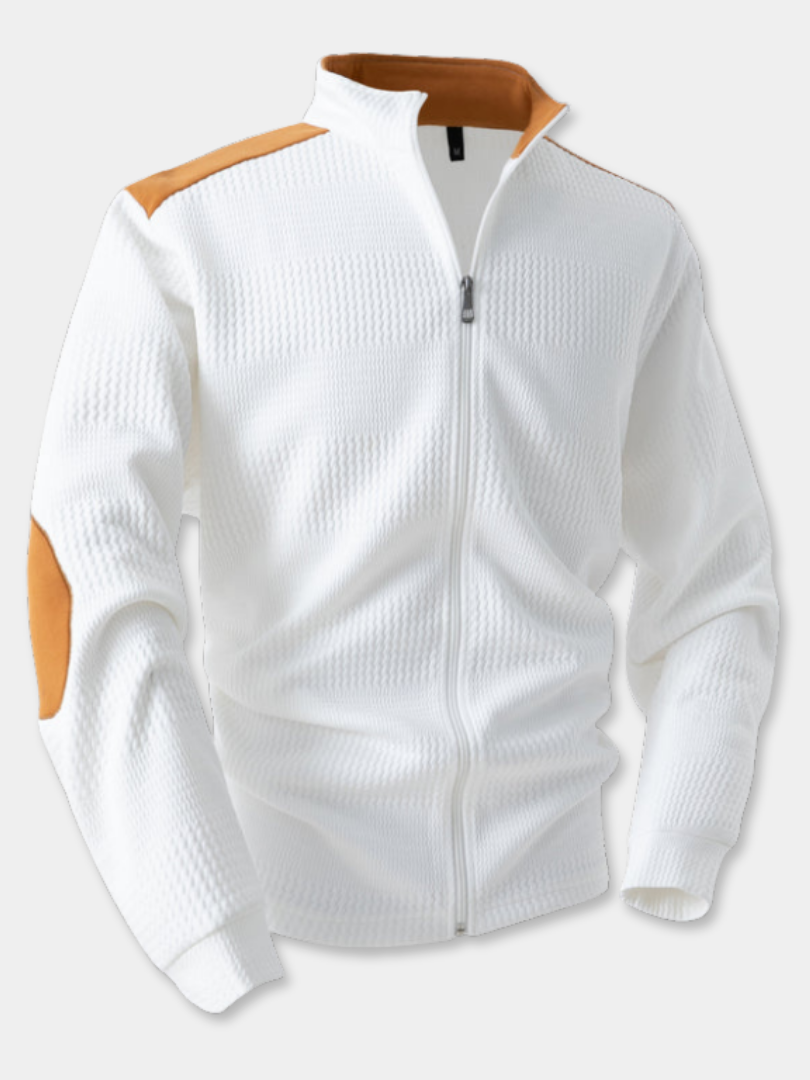 RUGGERI MILANO™ | GIACCA RAFFINATA CON ZIP