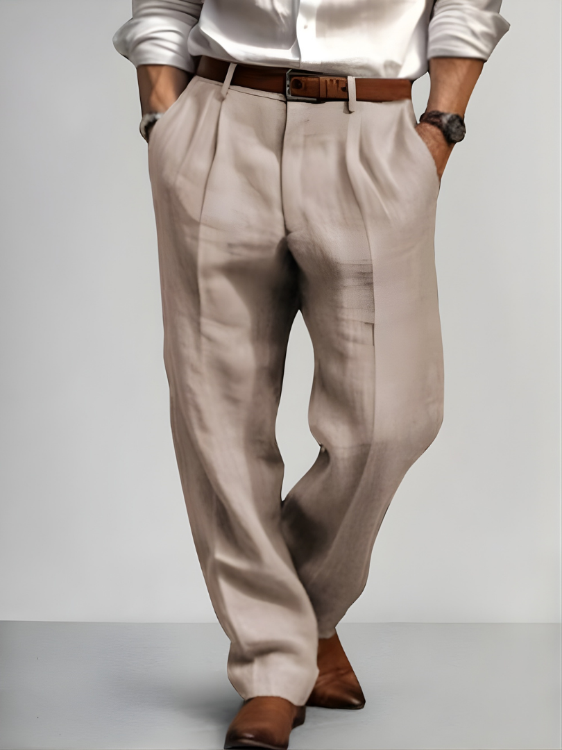 RUGGERI MILANO™ | PANTALONE TAILORING IN COTONE COMODO