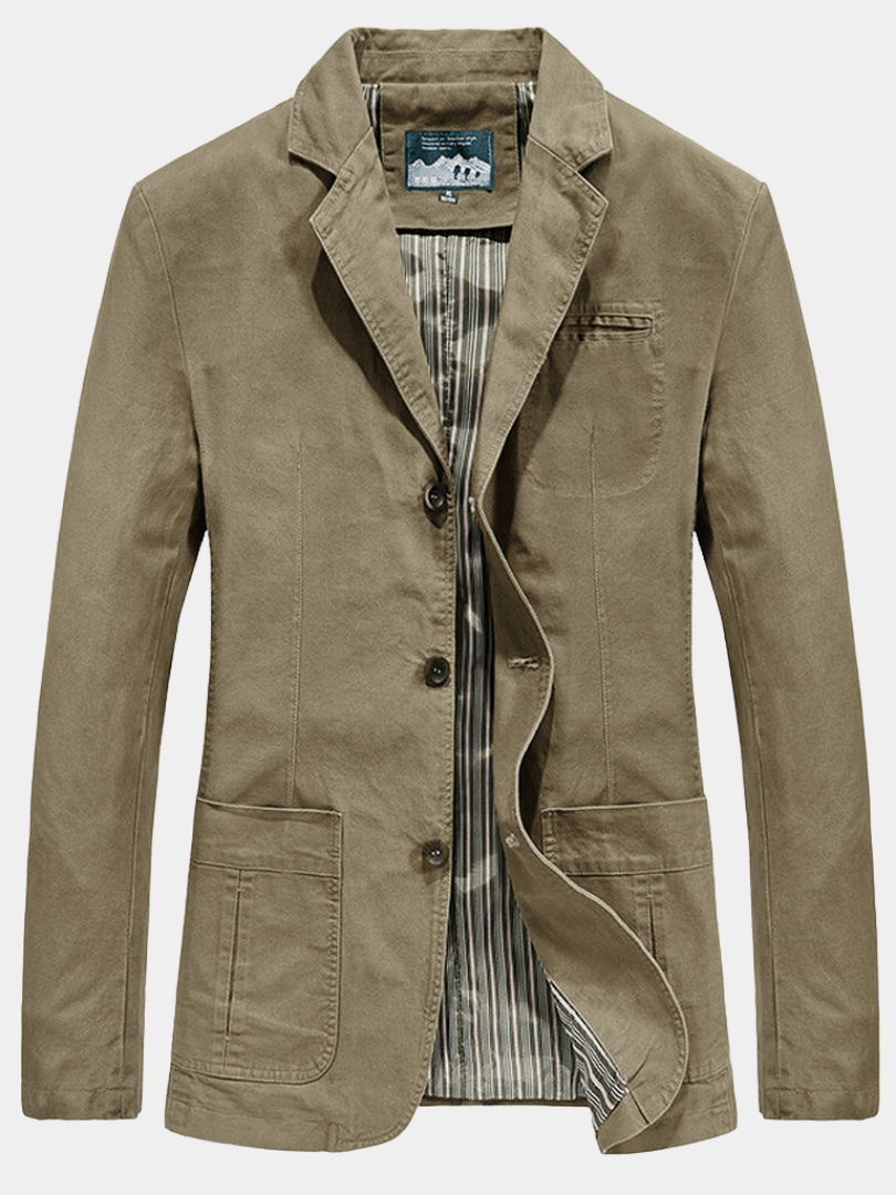 RUGGERI MILANO™ | GIACCA CLASSICA IN COTONE