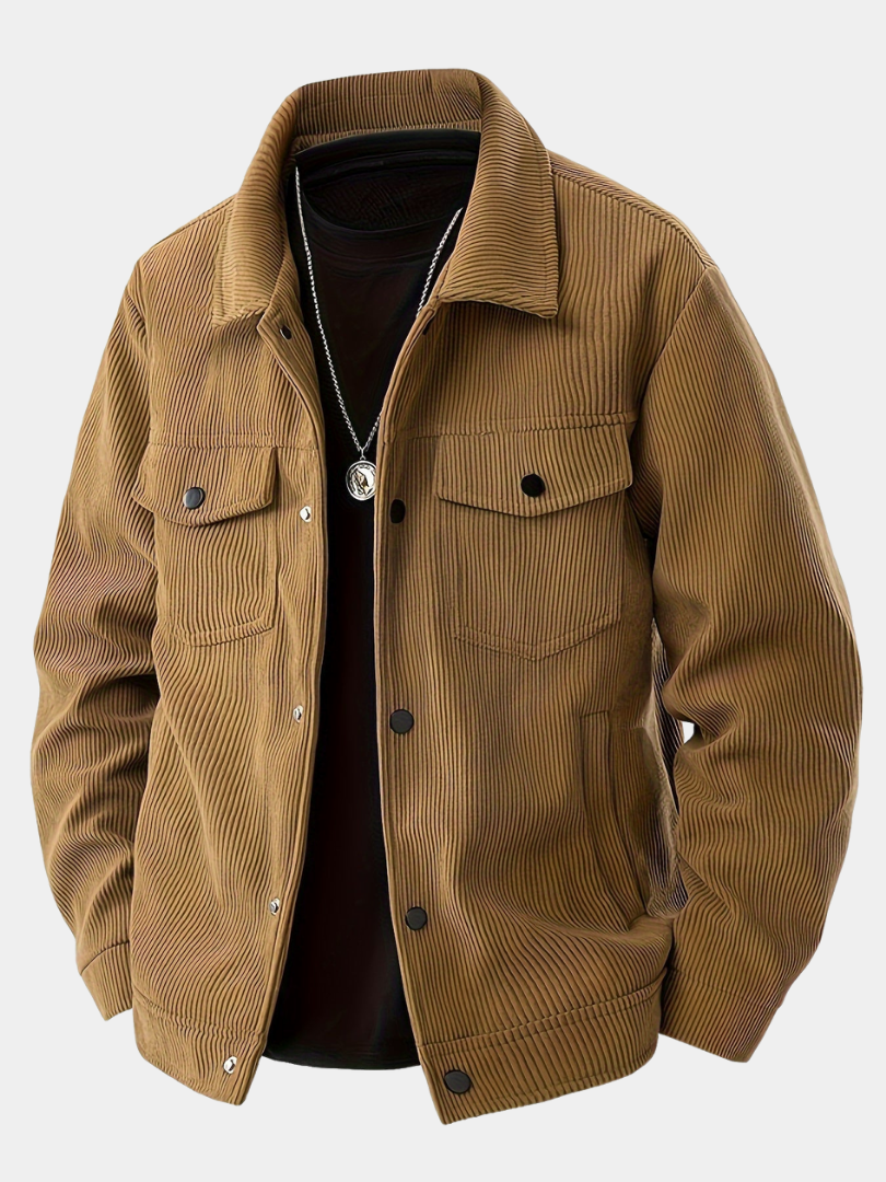 RUGGERI MILANO™ | GIACCA ELEGANTE IN VELLUTO A COSTE