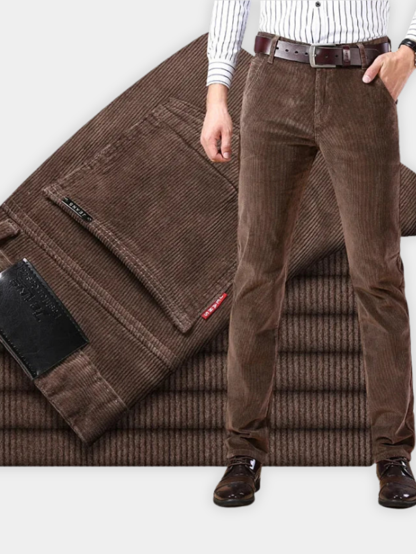RUGGERI MILANO™ | PANTALONI DA UOMO DI LUSSO IN MATERIALE PREMIUM