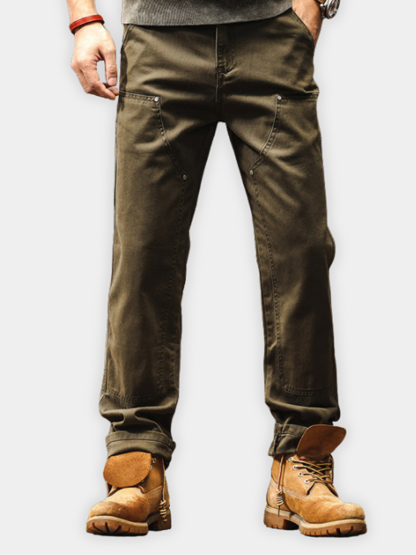 RUGGERI MILANO™ | PANTALONI IN COTONE TECNICO DA UOMO