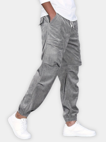 RUGGERI MILANO™ | PANTALONI CARGO IN CORDUROY
