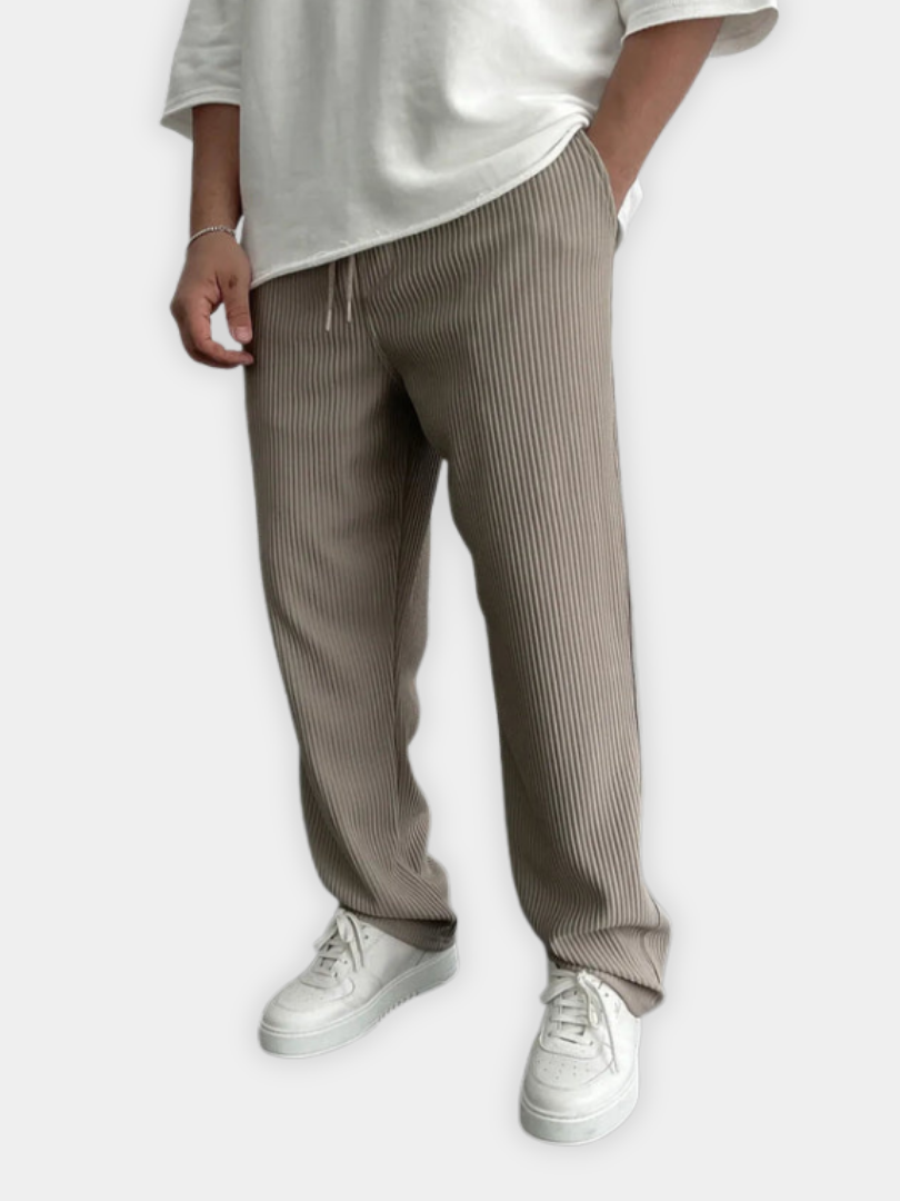 RUGGERI MILANO™ | PANTALONI IN MAGLIA A COSTE